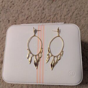 Gorjana Autumn Drop Hoop Earrings